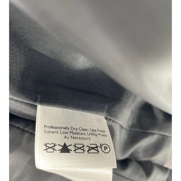 NWT Eddie Bauer Plus Size Vintage Gray Single Breasted Blazer Size 18W Deadstock - Picture 7 of 9